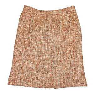 Pendleton Plaid Tweed Skirt Womens 12 Academia Classic Preppy Career Knee Length